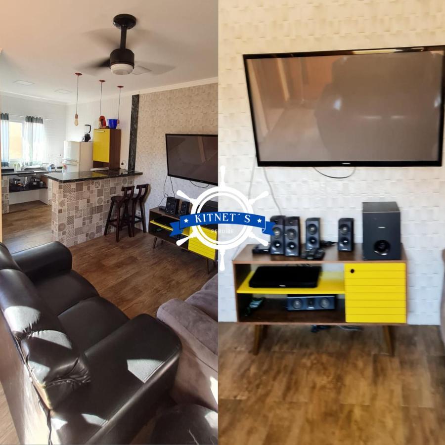 Casa Temporada Com Wi-Fi E Garagem Privativa Peruibe Villa Esterno foto